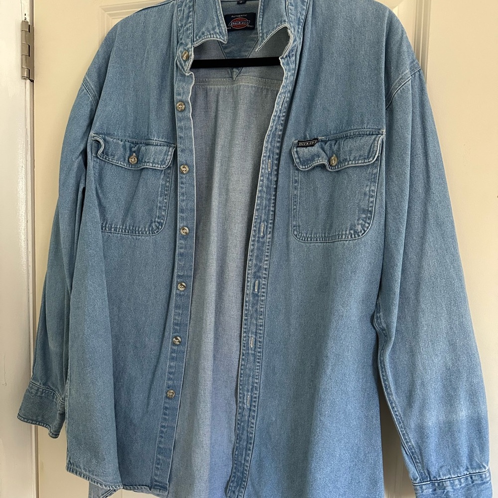 Dickies Light Blue Denim Shirt
